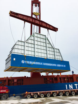 Heavy Lift Transport - Refinery Equipment from China to Malaysia